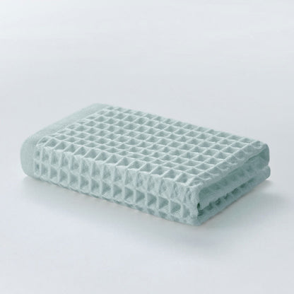Ownkoti Einfaches Handtuch aus Baumwolle mit Waffelmuster (6 Stück)