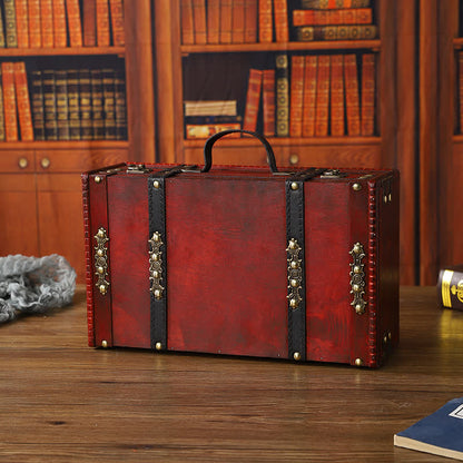 Vintage Holz funktionale Aufbewahrung Requisitenbox