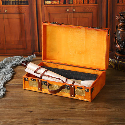 Vintage Holz funktionale Aufbewahrung Requisitenbox