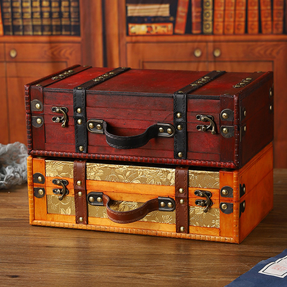 Vintage Holz funktionale Aufbewahrung Requisitenbox