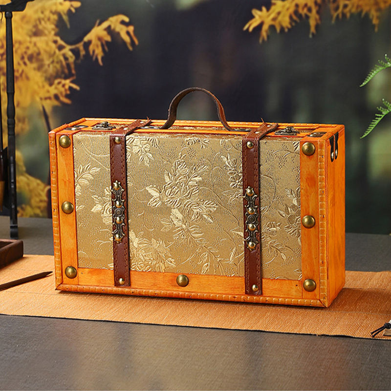 Vintage Holz funktionale Aufbewahrung Requisitenbox