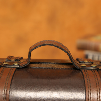 Aufbewahrungsbox aus Holz im Vintage-Stil