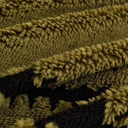 Dicker, weicher Sofabezug aus Chenille mit Streifen