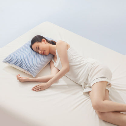 Hochelastisches, atmungsaktives Druckentlastungskissen