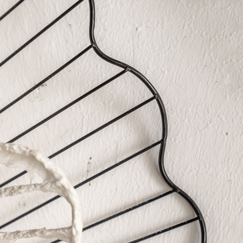 Vintage Eisen Sonnenblumen Wandbehang Dekor