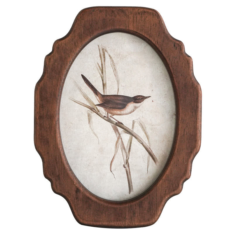 Vintage Wandbehang Dekorativer Vogel Bilderrahmen