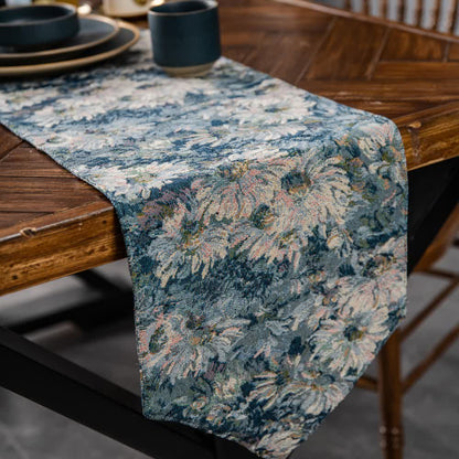 Jacquard-Tischläufer im Vintage-Stil im ländlichen Stil