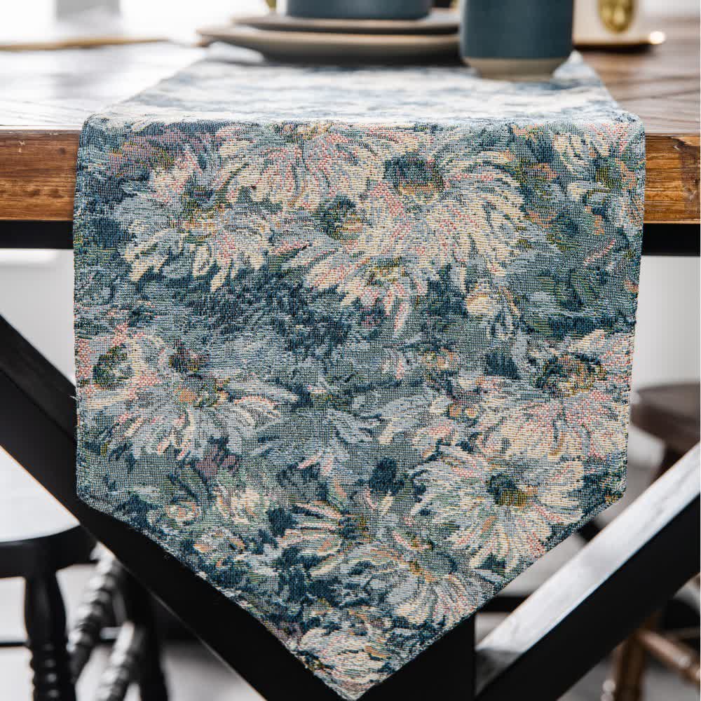 Jacquard-Tischläufer im Vintage-Stil im ländlichen Stil