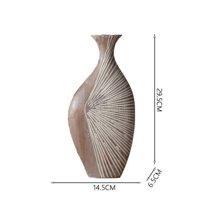 Dekorative Vintage Blumenvase