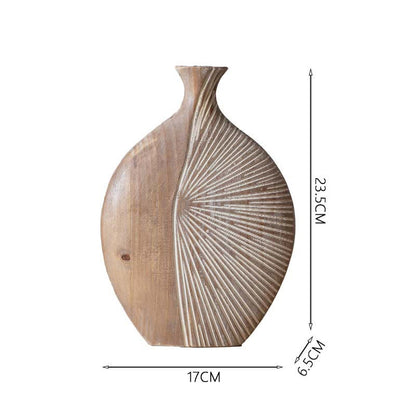Dekorative Vintage Blumenvase
