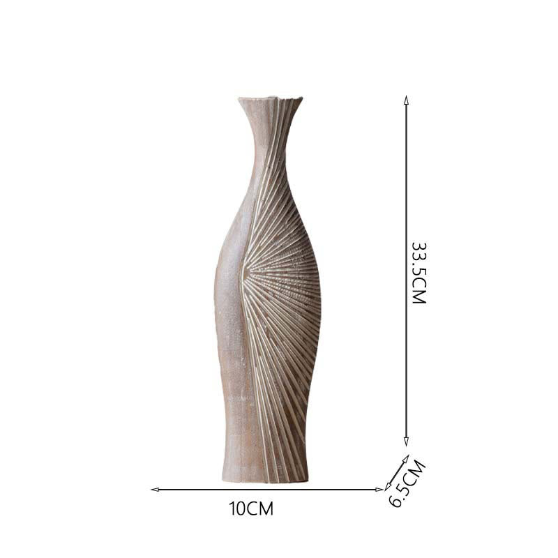 Dekorative Vintage Blumenvase