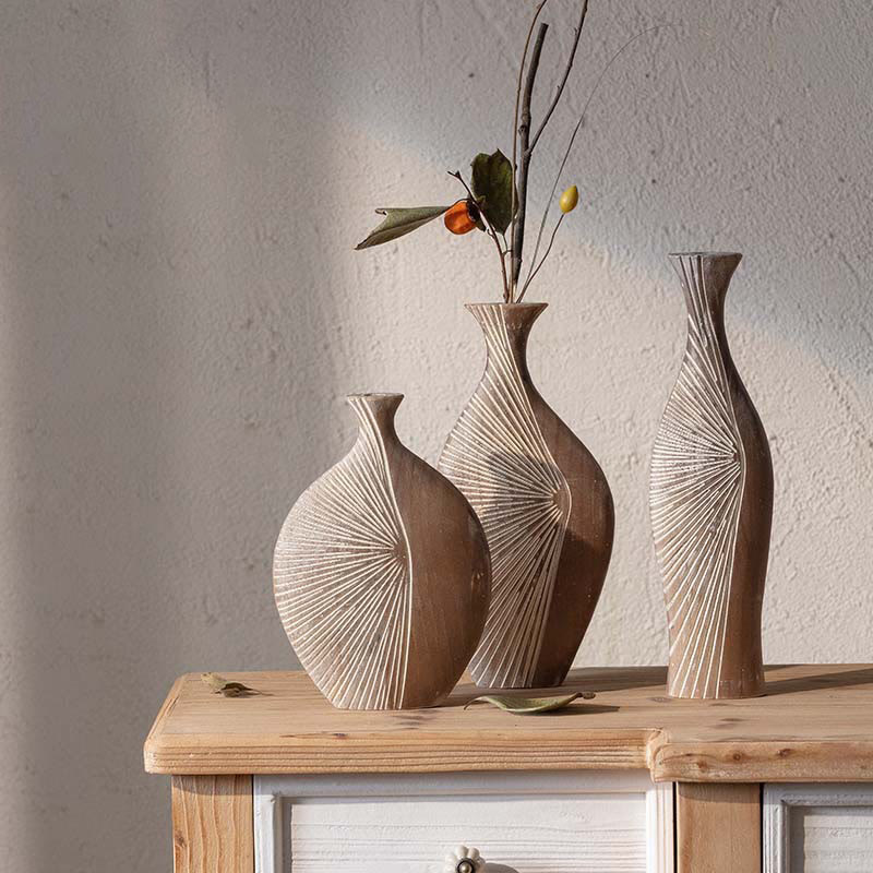 Dekorative Vintage Blumenvase