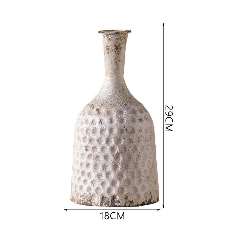 Wohnkultur Retro Alte Eisen Vase Ornament