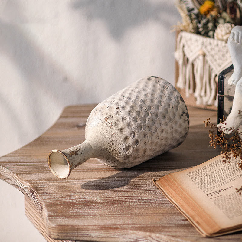 Wohnkultur Retro Alte Eisen Vase Ornament