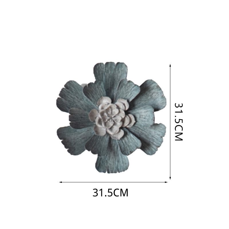 Vintage Eisen Sonnenblumen Wandbehang Dekor