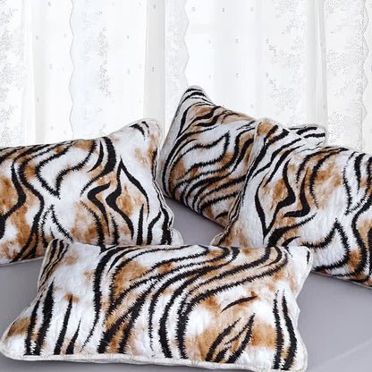 Gestepptes, atmungsaktives, weiches Vintage-Bettwäscheset (3-teilig)