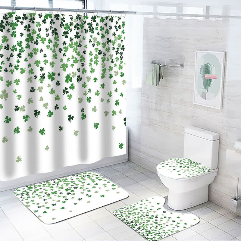 Wasserfester Duschvorhang zum St. Patrick's Day