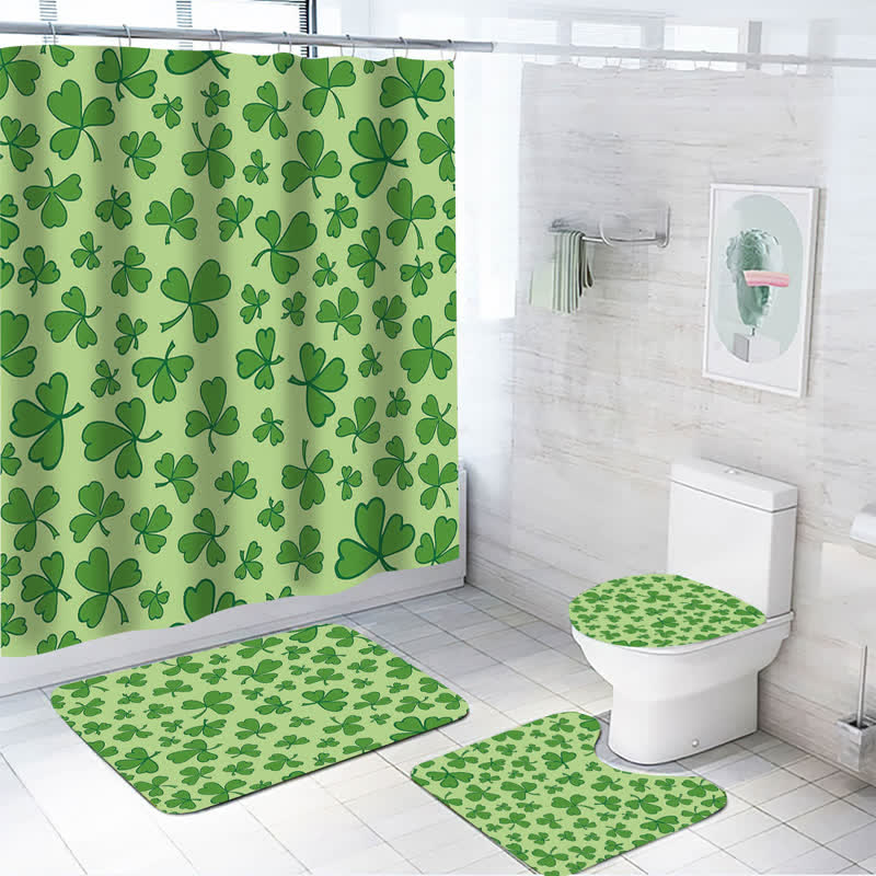 Wasserfester Duschvorhang zum St. Patrick's Day