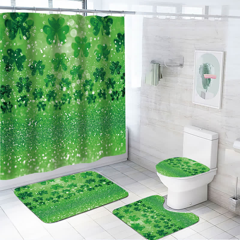 Wasserfester Duschvorhang zum St. Patrick's Day