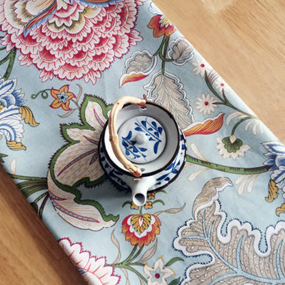 Tischdecke mit Vintage-Boho-Blumenmuster