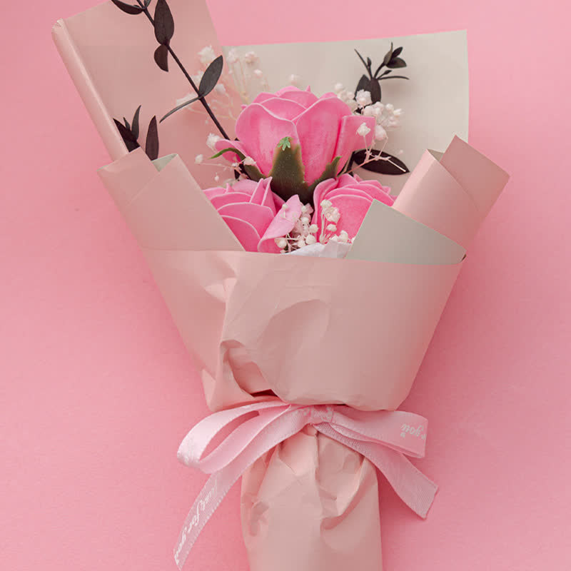 Rosa Geburtstags- und Weihnachtsgeschenkverpackung