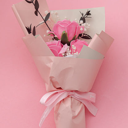 Rosa Geburtstags- und Weihnachtsgeschenkverpackung