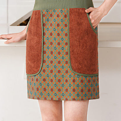 Wasserdichte Weste aus reiner Baumwolle im Vintage-Stil
