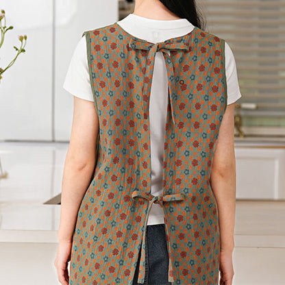 Wasserdichte Weste aus reiner Baumwolle im Vintage-Stil