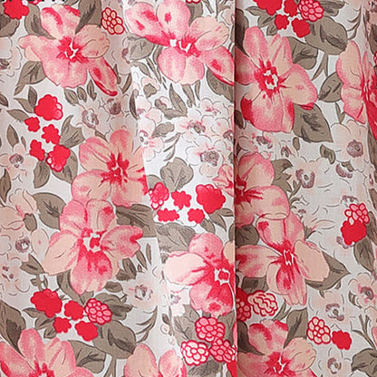 Loungewear-Set mit Blumenmuster und botanischem Muster in Übergröße
