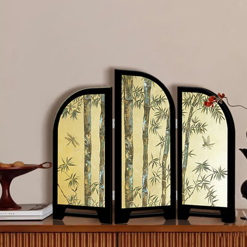 Faltbares Schreibtisch-Ornament „Ländliche Libelle“