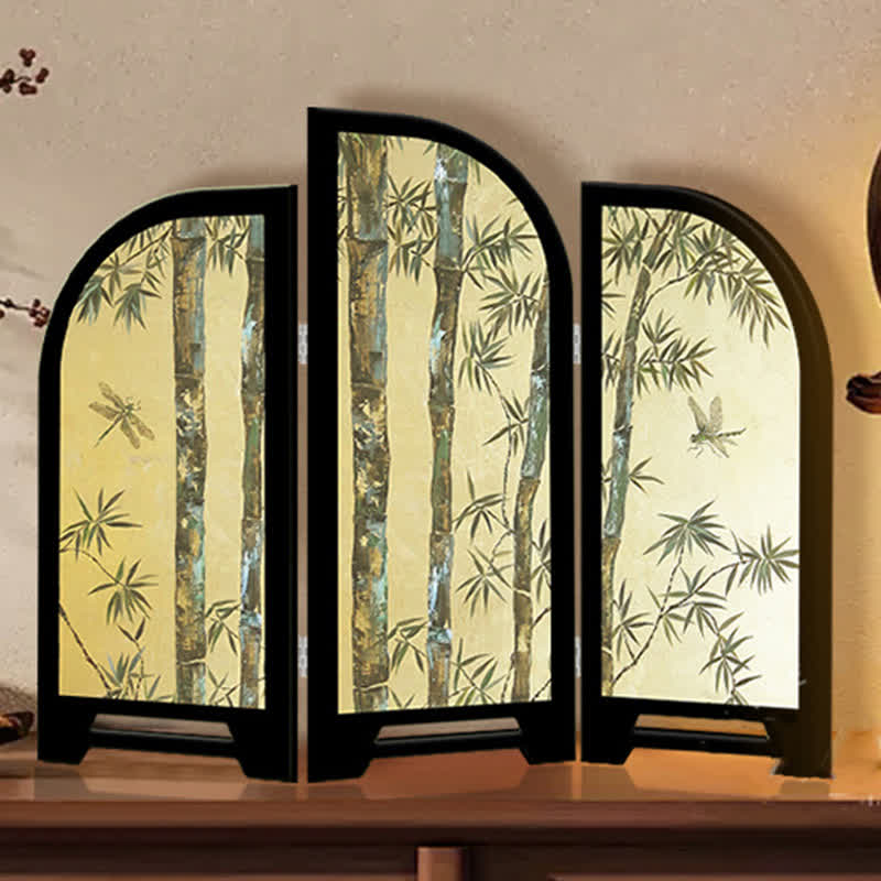 Faltbares Schreibtisch-Ornament „Ländliche Libelle“