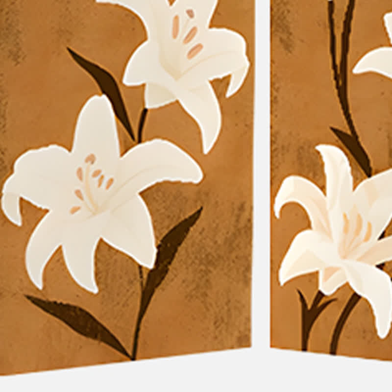 Faltbares Desktop-Ornament aus floralem Acryl