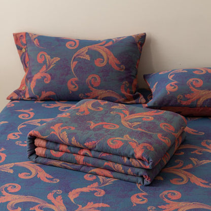 Atmungsaktive, bequeme Retro-Bettwäsche aus Baumwollgaze