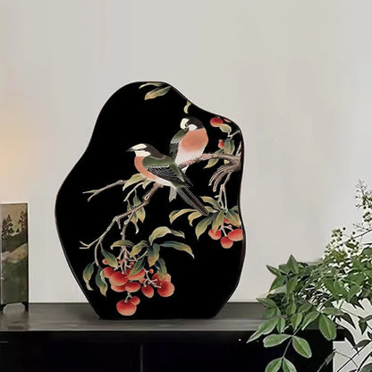 Ländliche Elster Desktop Malerei Ornament