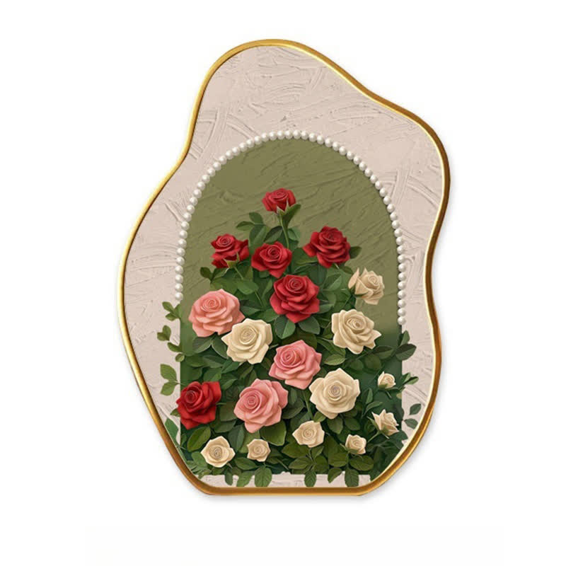 Ländliche Rose Desktop Malerei Ornament