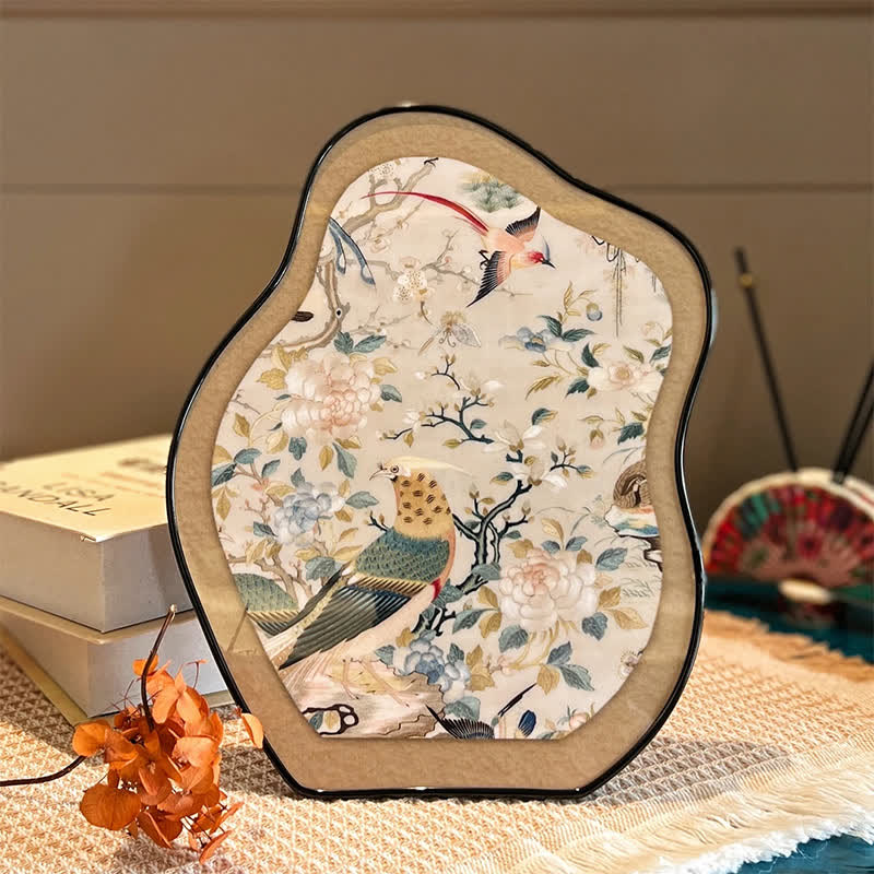 Florale Elster-Dekoration für Zuhause