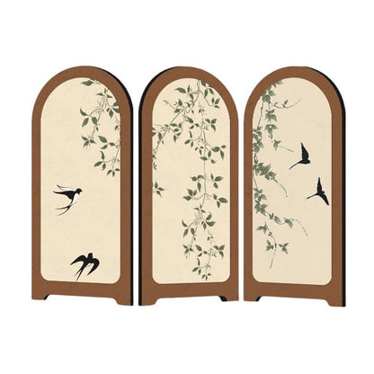 Faltbares Blumenvogel-Ornament für die Heimdekoration