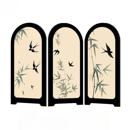 Faltbares Blumenvogel-Ornament für die Heimdekoration