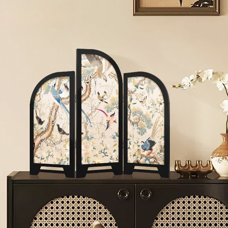 Faltbares Deko-Ornament im Vintage-Stil