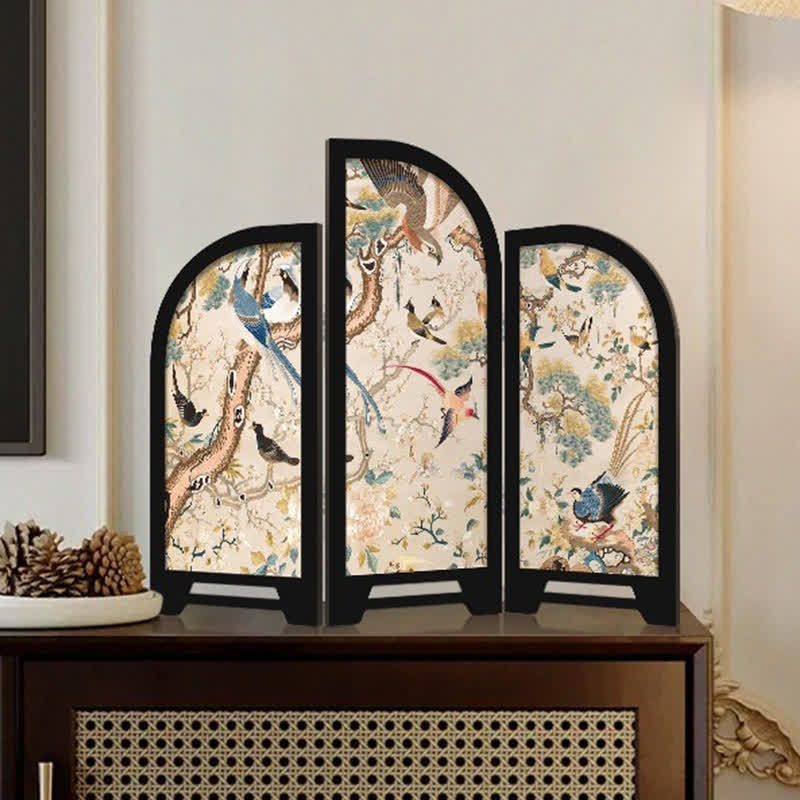 Faltbares Deko-Ornament im Vintage-Stil