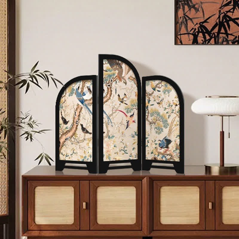 Faltbares Deko-Ornament im Vintage-Stil