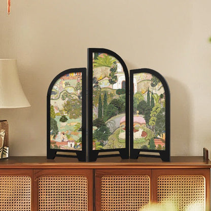 Faltbares Deko-Ornament im Vintage-Stil