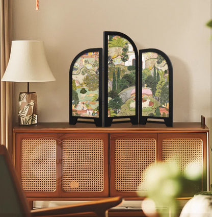 Faltbares Deko-Ornament im Vintage-Stil