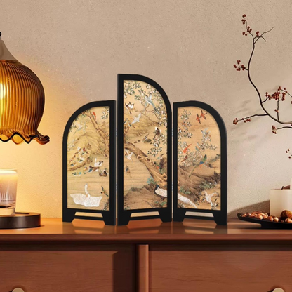 Faltbares Deko-Ornament im Vintage-Stil