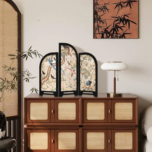 Faltbares Deko-Ornament im Vintage-Stil