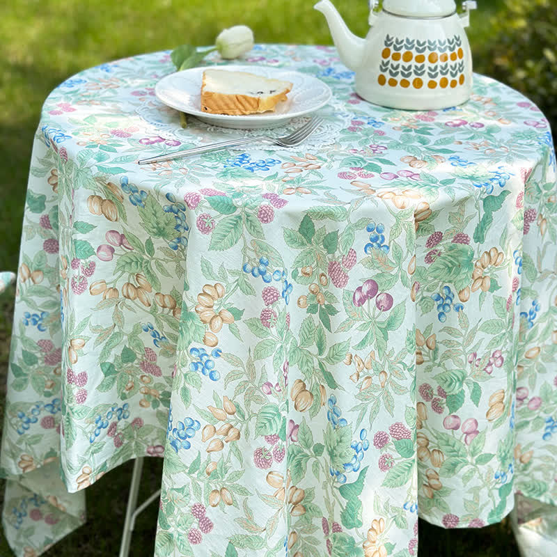 Ländliche Picknick-Tischdecke aus reiner Baumwolle