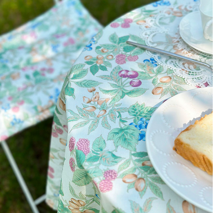 Ländliche Picknick-Tischdecke aus reiner Baumwolle