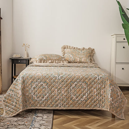Weiche Steppbettwäsche aus Lyocellfaser im Vintage-Stil