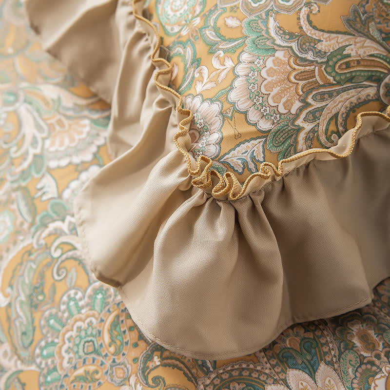Weiche Steppbettwäsche aus Lyocellfaser im Vintage-Stil