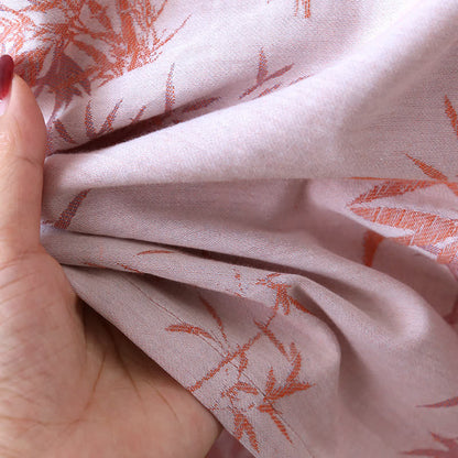 Vintage Jacquard Bambus Baumwollgaze Nachthemd